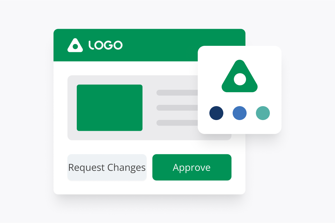 White-label artwork approval experience